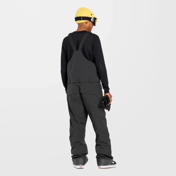 Volcom Men's Rain Gore-Tex Bib Overall - Black - Image 2