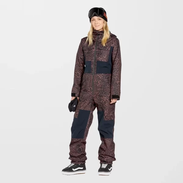 Volcom Women's Shiloh Snow Suit - Leopard