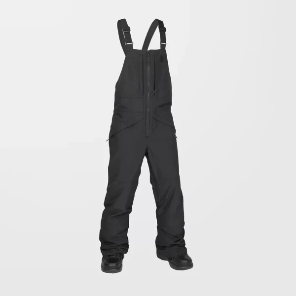 Volcom Kid's Barkley Insulated Bib Overalls - Black