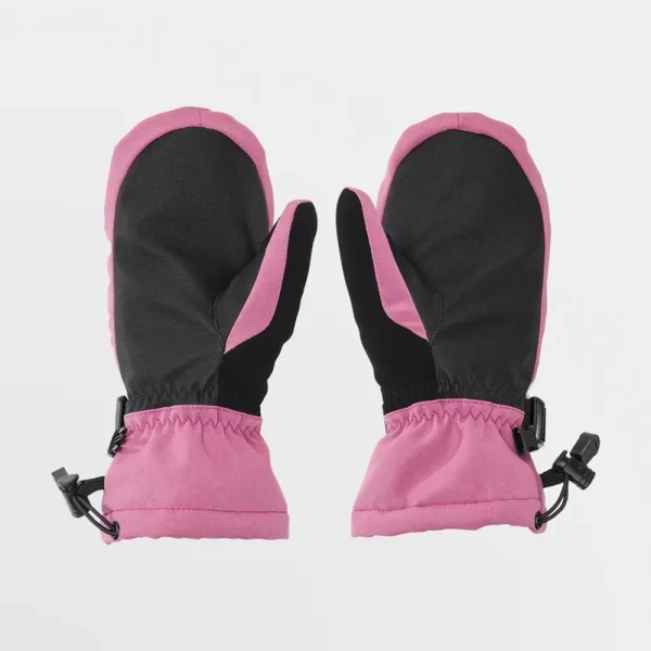 Volcom Kid's Day Saver Youth Mittens - Blurred Violet - Image 2