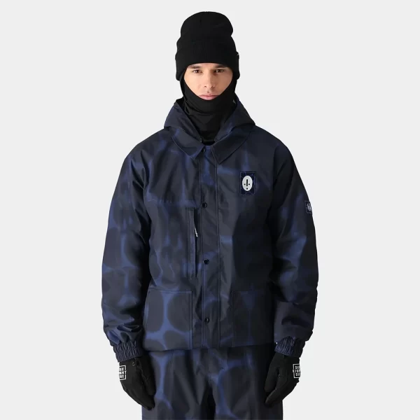 686 Men's Dojo Jacket - Blue Airbrush