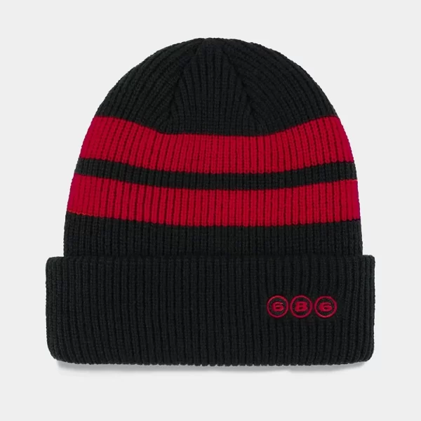 686 Men's Sport Stripe Beanie - Black