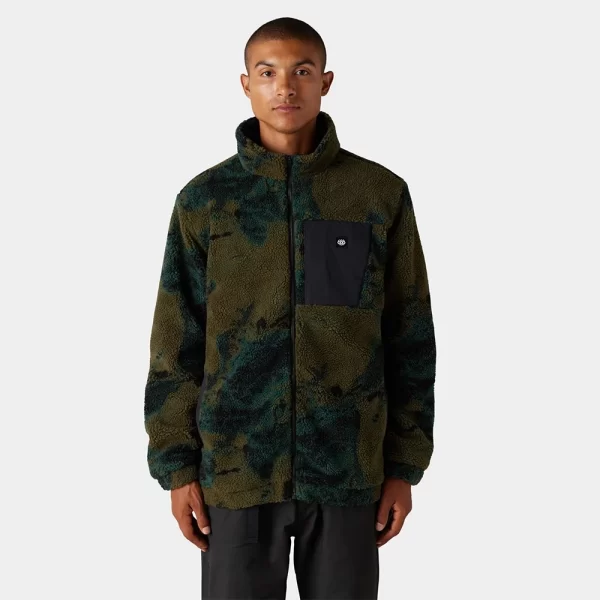 686 Men's Everywhere Outpost Sherpa Jacket - Cypress Green Hemisphere