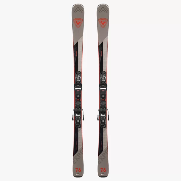 Rossignol Men's All Mountain Skis Experience 76 (XPRESS) - Beige / Black