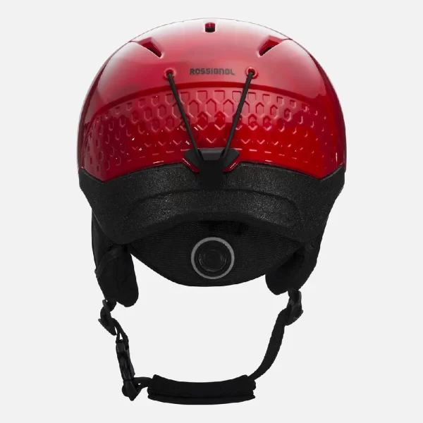 Rossignol Kid's Whoopee Impacts Ski Helmet - Red - Image 3