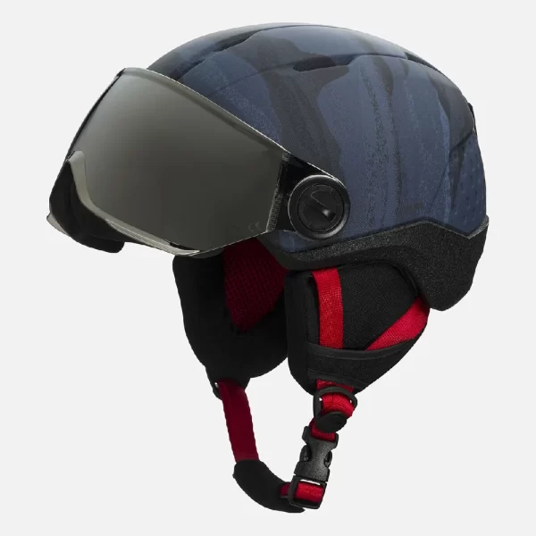 Rossignol Kid's Whoopee Visor Impacts Ski Helmet - Blue - Image 2