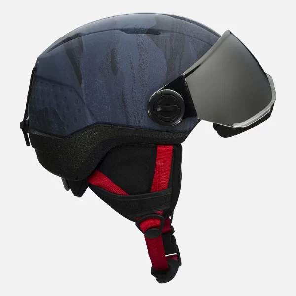 Rossignol Kid's Whoopee Visor Impacts Ski Helmet - Blue - Image 3