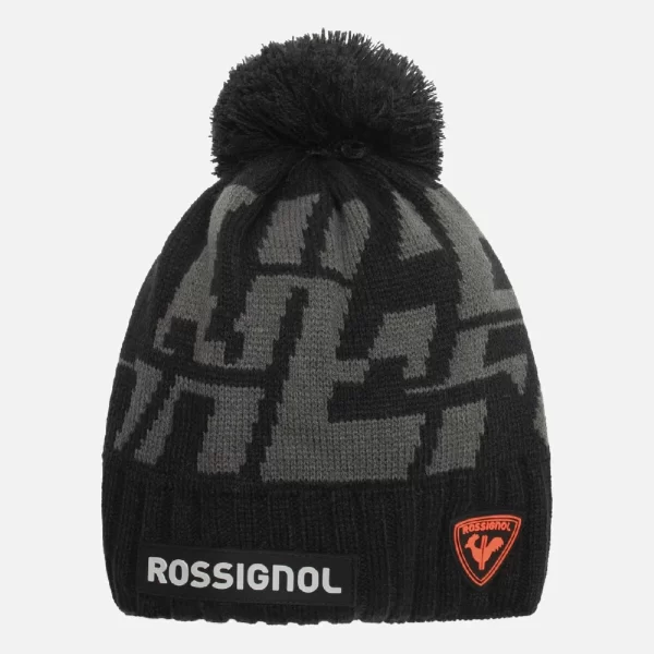 Rossignol Men's Hero Pompom Beanie - Black