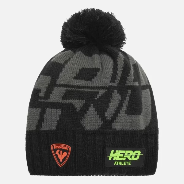 Rossignol Men's Hero Pompom Beanie - Black - Image 2