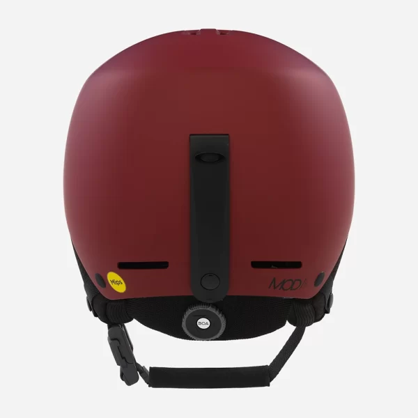 Oakley Unisex MOD1 PRO MIPS Ski Helmet - Matte Iron Red - Image 4