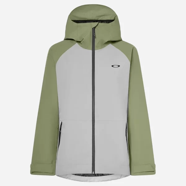 Oakley Women's Snow Insulated Jacket 15K - Green / Gray
