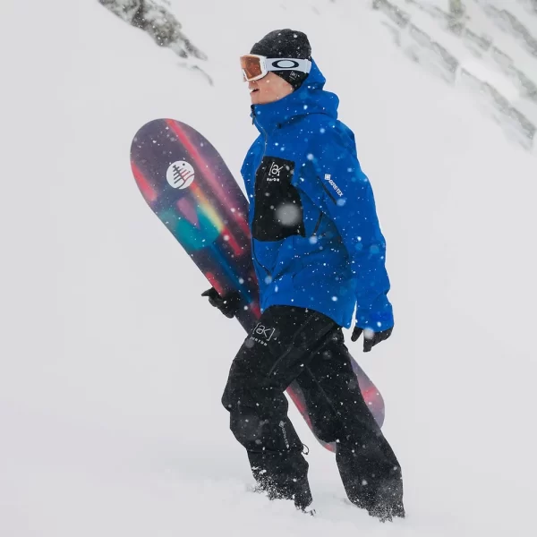 Burton Men's [ak] Cyclic GORE‑TEX 2L Jacket - Jake Blue / True Black - Image 2