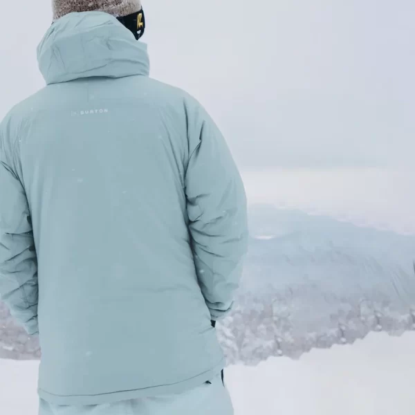 Burton Men's [ak] Helium Hooded Stretch Insulated Jacket - Petrol Green - Image 3