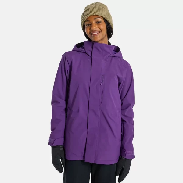 Burton Women's Jet Ridge 2L Jacket - Imperial Purple