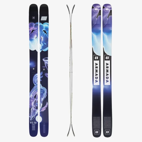 Armada Skis Men's ARV 112 + N STRIVE 12 GW Black L115 Ski and Binding - Black / Purple