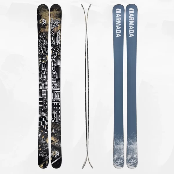 Armada Skis Men's Edollo + N STRIVE 12 GW Black L100 Ski and Binding - Black / Blue