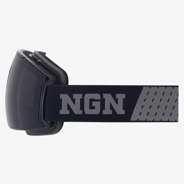 NGN Unisex Magnetic Ski Goggles + Bonus Lens - Black / Gray - Image 2