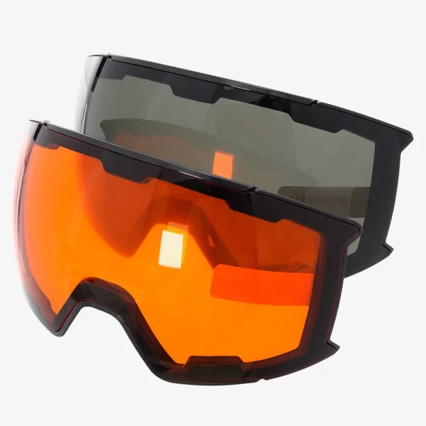 NGN Unisex Magnetic Ski Goggles + Bonus Lens - Black / Gray - Image 6
