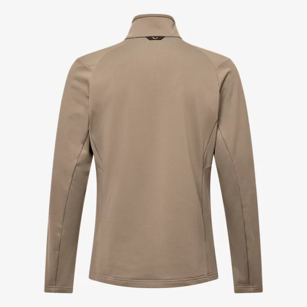 Salewa Men's Puez Cammino Polarlite Half-Zip Jacket - Beige - Image 2