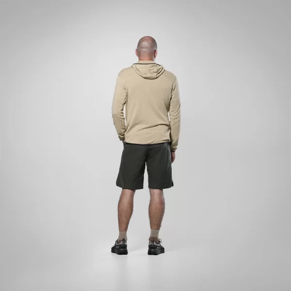 Salewa Men's Agner Hemp 2 Hooded Jacket - Beige - Image 4
