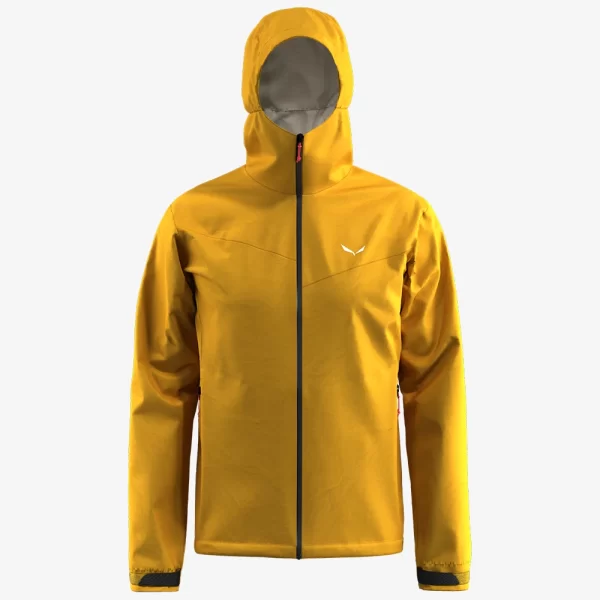 Salewa Men's Puez 2.5L Powertex Jacket Men - Yellow Gold