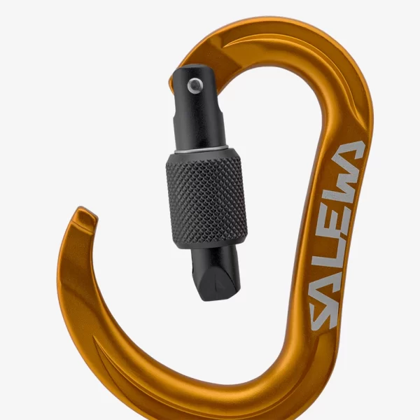 Salewa Ortles HMS Carabiner S - Yellow Gold - Image 2