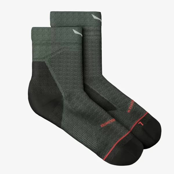 Salewa Men's Eagle Light Quarter Socks - Dark Green
