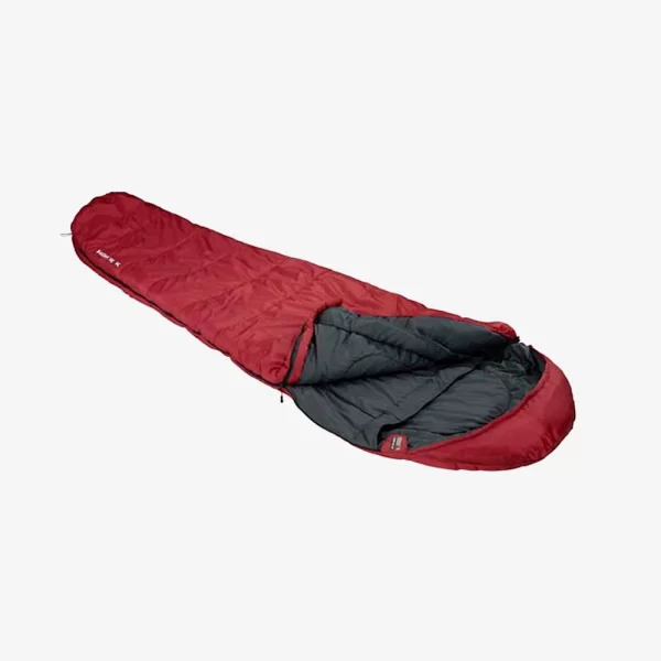 High Peak Tr 300 Sleeping Bag - Dark Red / Gray