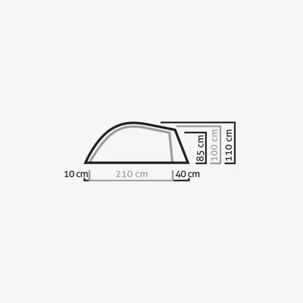 Salewa Litetrek II Tent - Silver - Image 5