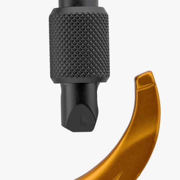 Salewa Ortles HMS Carabiner S - Yellow Gold - Image 3