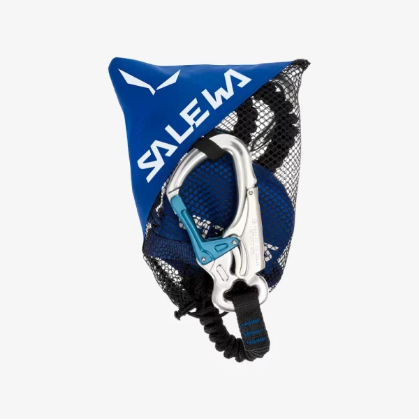 Salewa Premium Attac Via Ferrata Set - Black / Blue - Image 5
