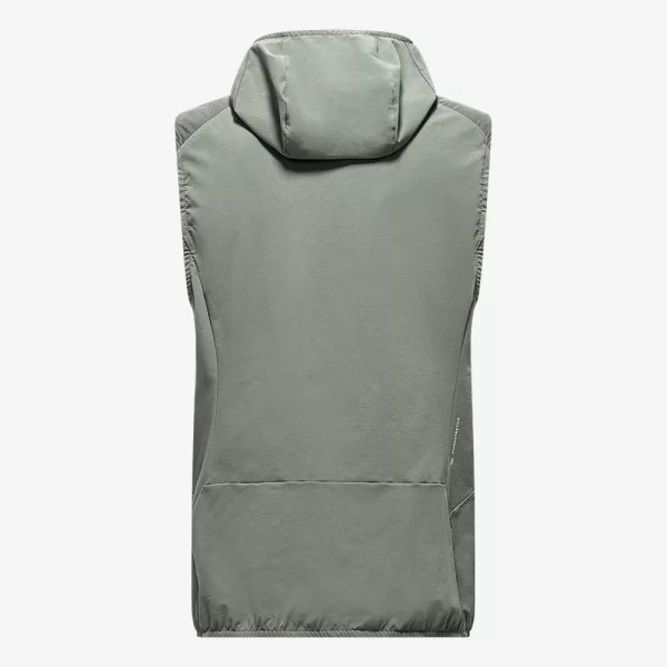 Salewa Men's Sella Durastretch/Tirolwool® Responsive Hybrid Vest - Light Green - Image 4