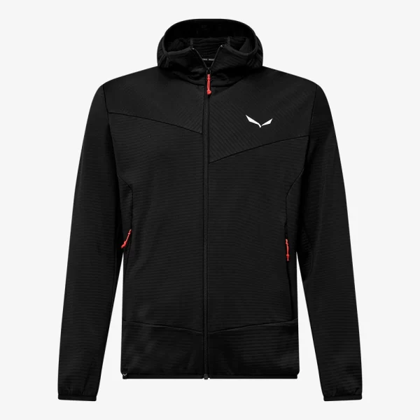 Salewa Men's Puez Altavia Polarlite Hooded Jacket - Black