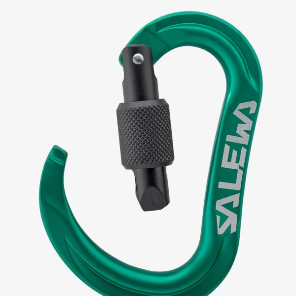 Salewa Ortles HMS Carabiner S - Green - Image 2
