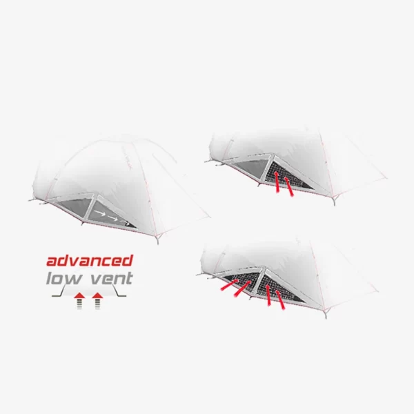 High Peak Kira 3.1 Tent - Deep Forest - Image 6