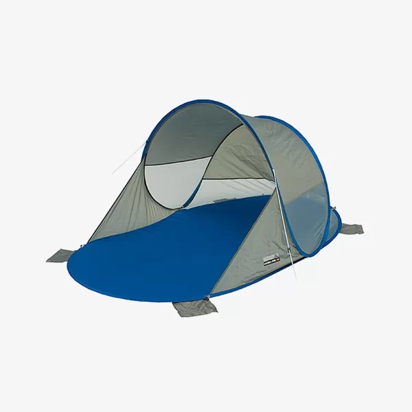 High Peak Calvia Beach Tent - Blue / Grey
