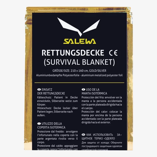 Salewa Rescue Blanket - Gold / Silver