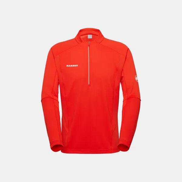 Mammut Men's Aenergy FL Half Zip Longsleeve - Mammut Red