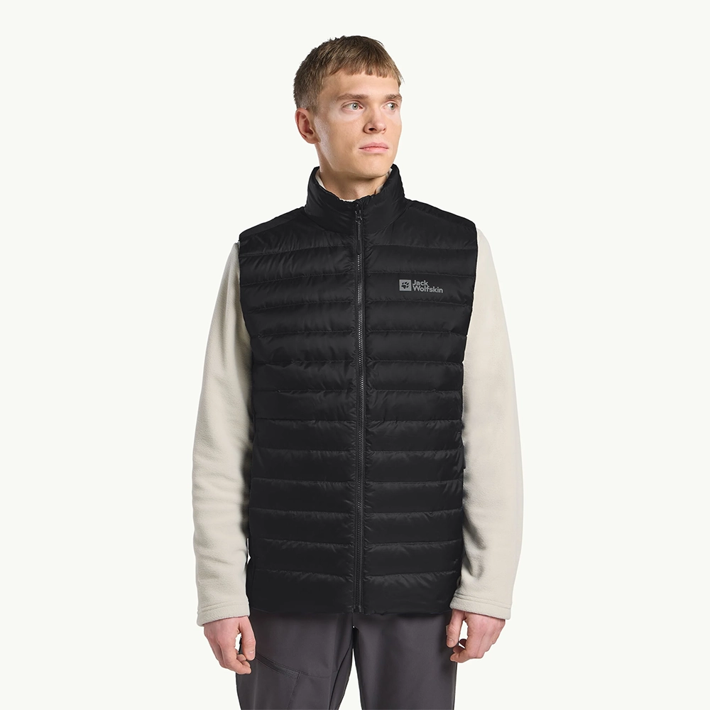 Jack Wolfskin Men’s Pilvi Down Vest - Black