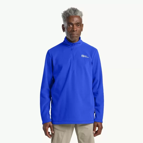 Jack Wolfskin Men’s Taunus Hz Fleece Jumper - Vibrant Blue