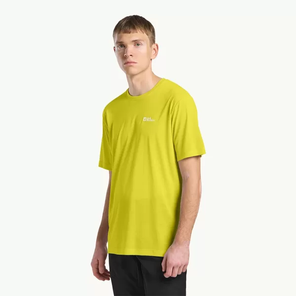 Jack Wolfskin Men's Vonnan T-shirt - Chartreuse