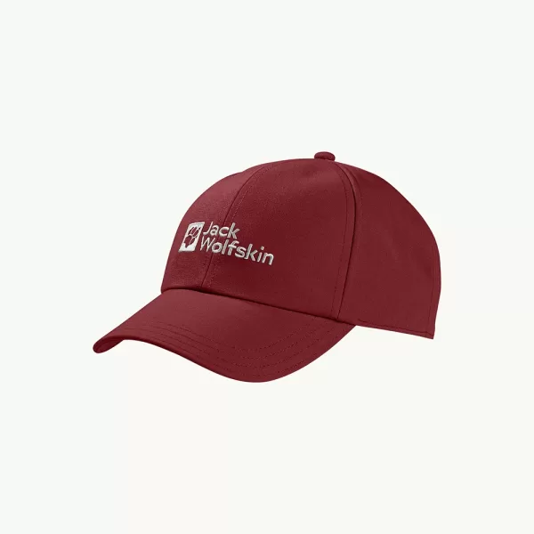 Jack Wolfskin Unisex Baseball Cap - Deep Ruby