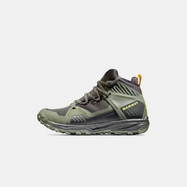 Mammut Men's Saentis Pro WP Winter Hiking Shoes - Dark Iguana / Freesia