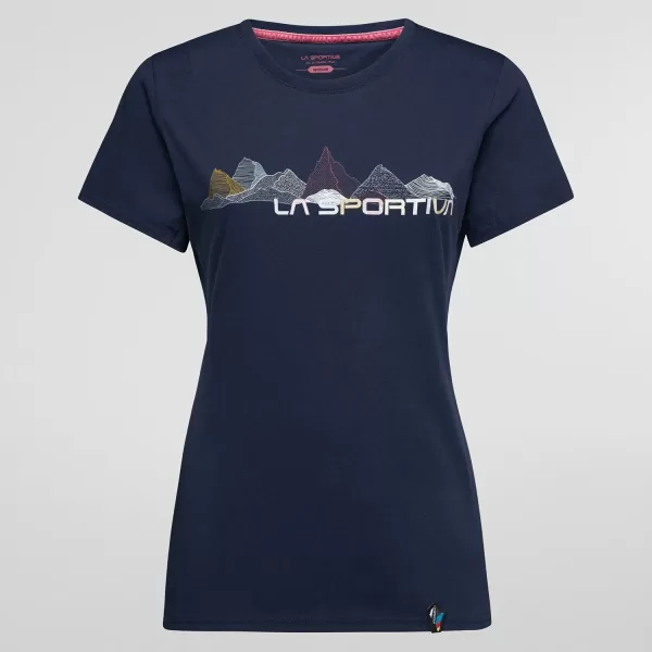 La Sportiva Women's Peaks T-Shirt - Night Sky
