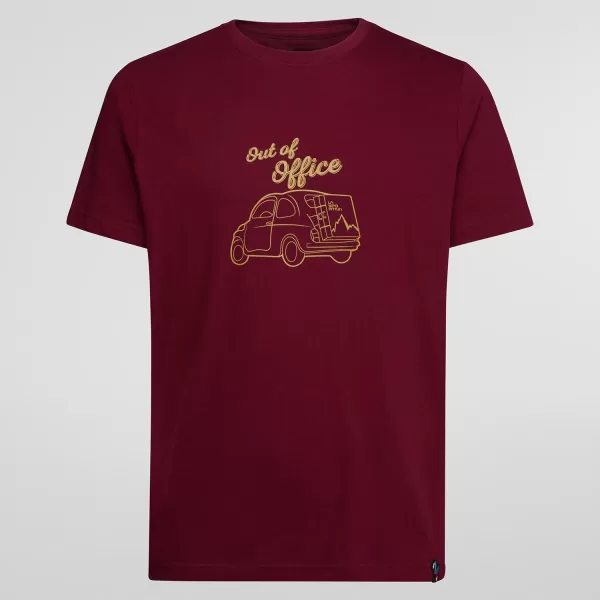 La Sportiva Men's Cinquecento T-Shirt - Redwood
