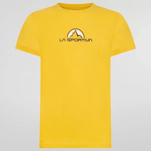 La Sportiva Men's Footstep T-shirt - Yellow