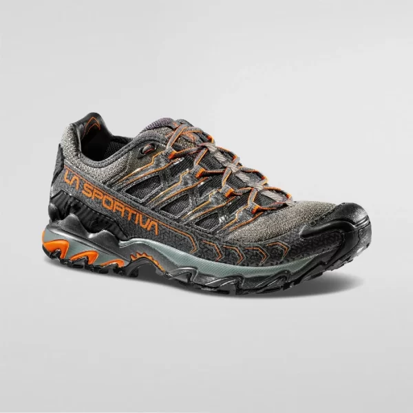 La Sportiva Ultra Raptor II Hiking Shoes - Carbon / Hawaiian Sun
