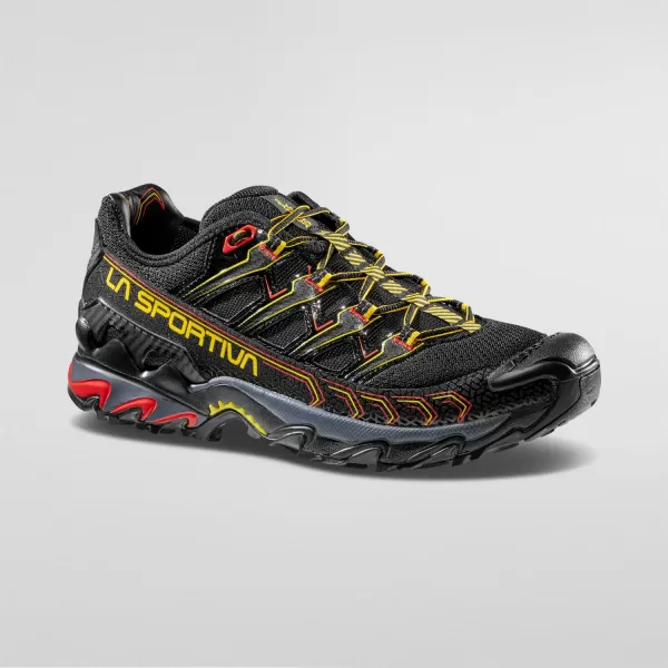La Sportiva Men's Ultra Raptor II Hiking Shoes - Black / Yellow