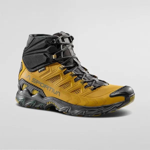 La Sportiva Men's Ultra Raptor II Mid Leather GTX Hiking Shoes - Savana / Alpine