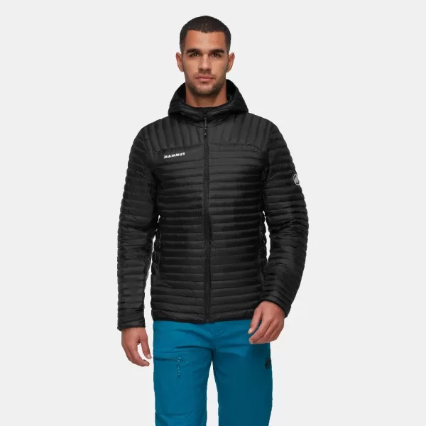 Mammut Men's Broad Peak Light IN Hooded Jacket - Black